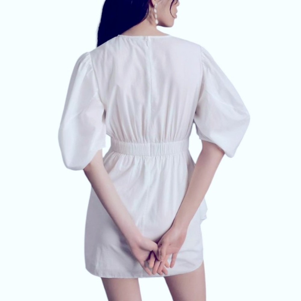 NEW $398 Revolve Rhode Pia Dress White Small NWT - Picture 16 of 16